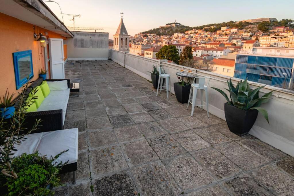 The Spot - Rooftop In The City Centre + Parking Šibenik Buitenkant foto